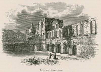 Abbaye de Furness, vue du sud-ouest - Alexander Francis Lydon